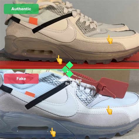 nike air max off white real vs fake